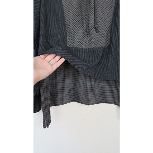 Wild Rose‎ Vintage Women's Tie Neck Layered Lagenlook Blouse. Size 12 - Picture 3 of 9